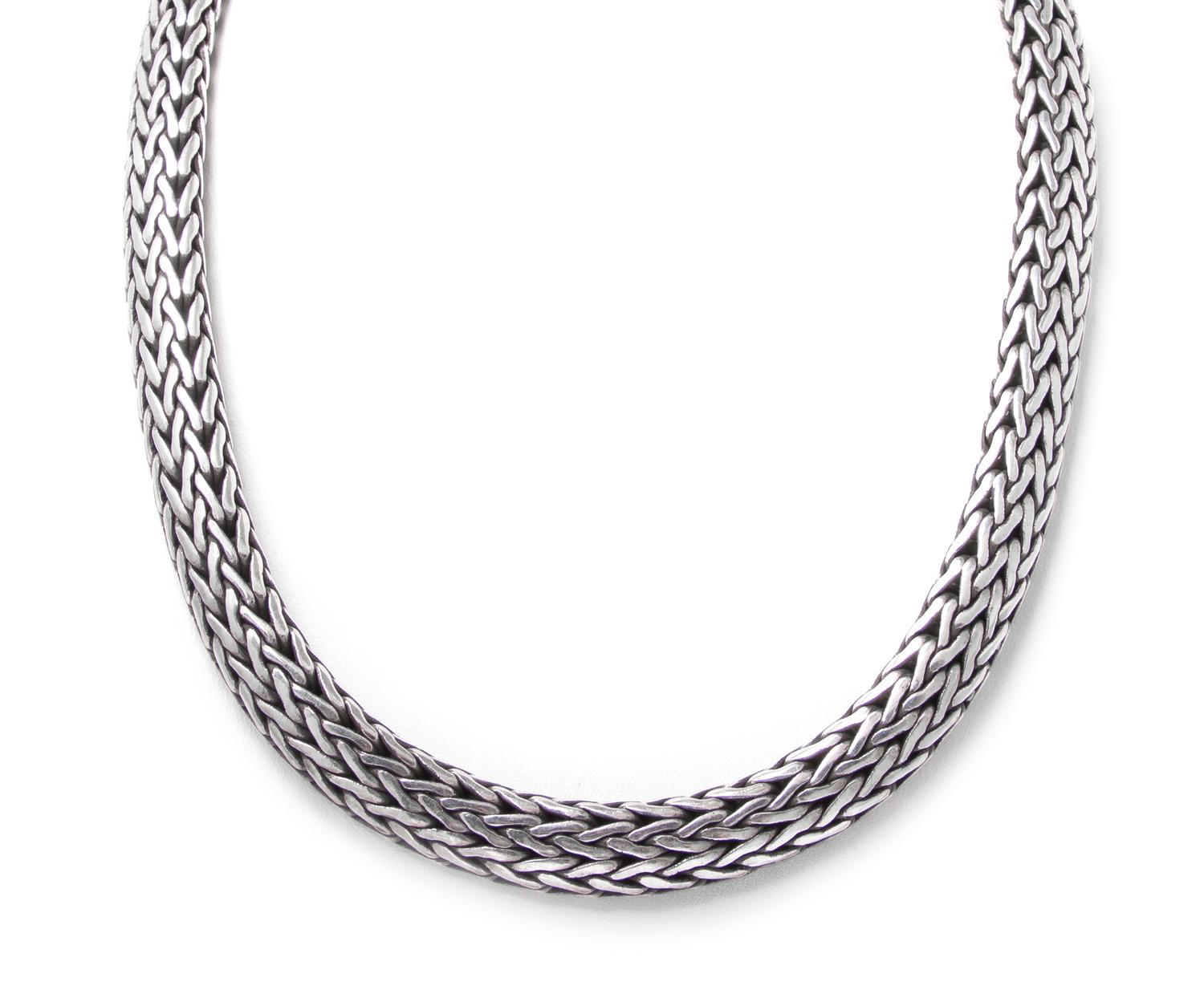 A Sterling Silver Classic Chain Necklace, John Hardy, 116.10 dwts.