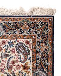An Isfahan Wool and Silk Pictorial Rug