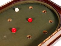 A George III Mahogany Bagatelle Table