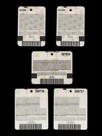 A Group of Five Phil Mickelson Augusta National Masters Championship Badges,