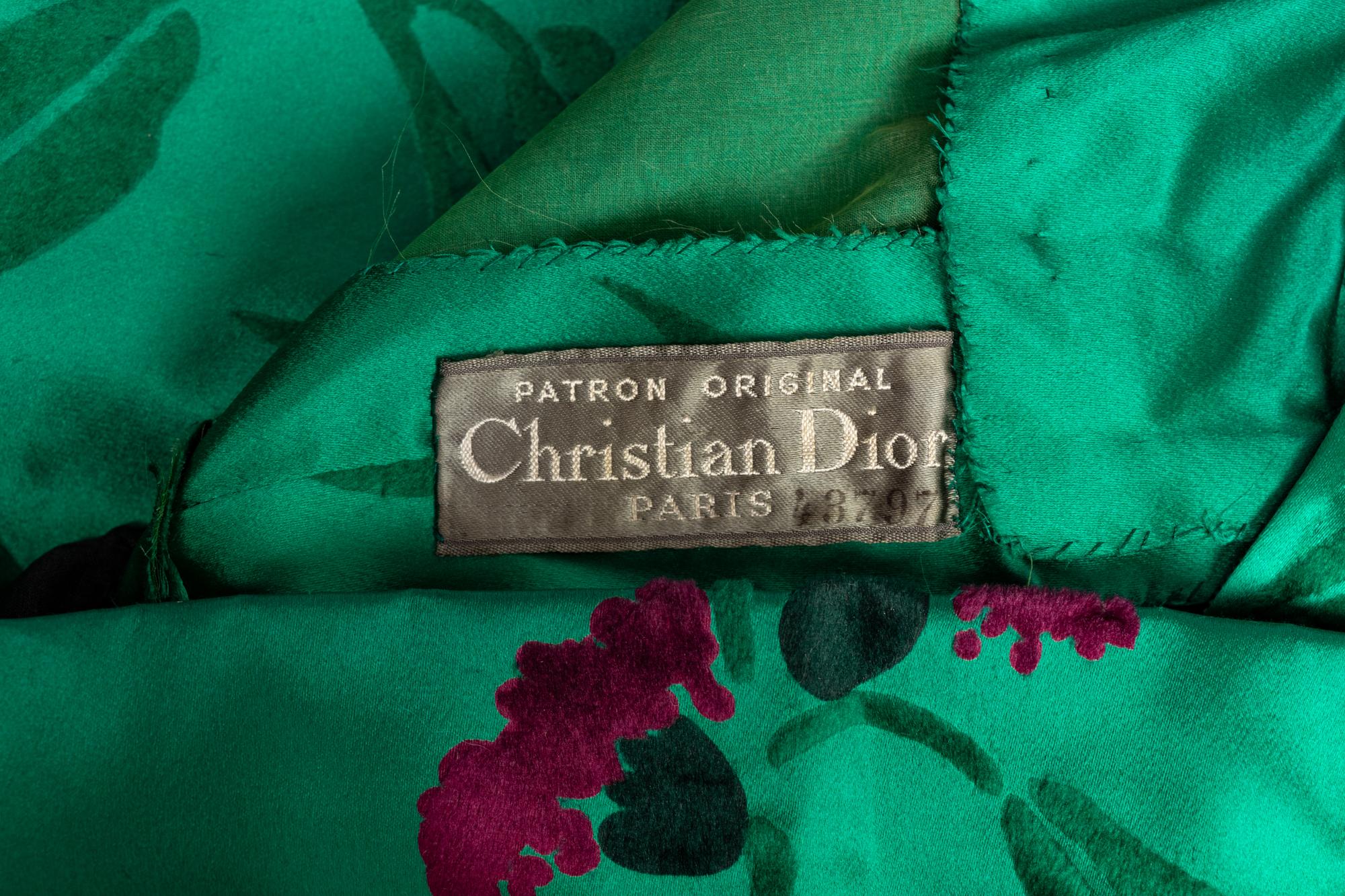 Christian Dior Patron Original Dress, 1960s