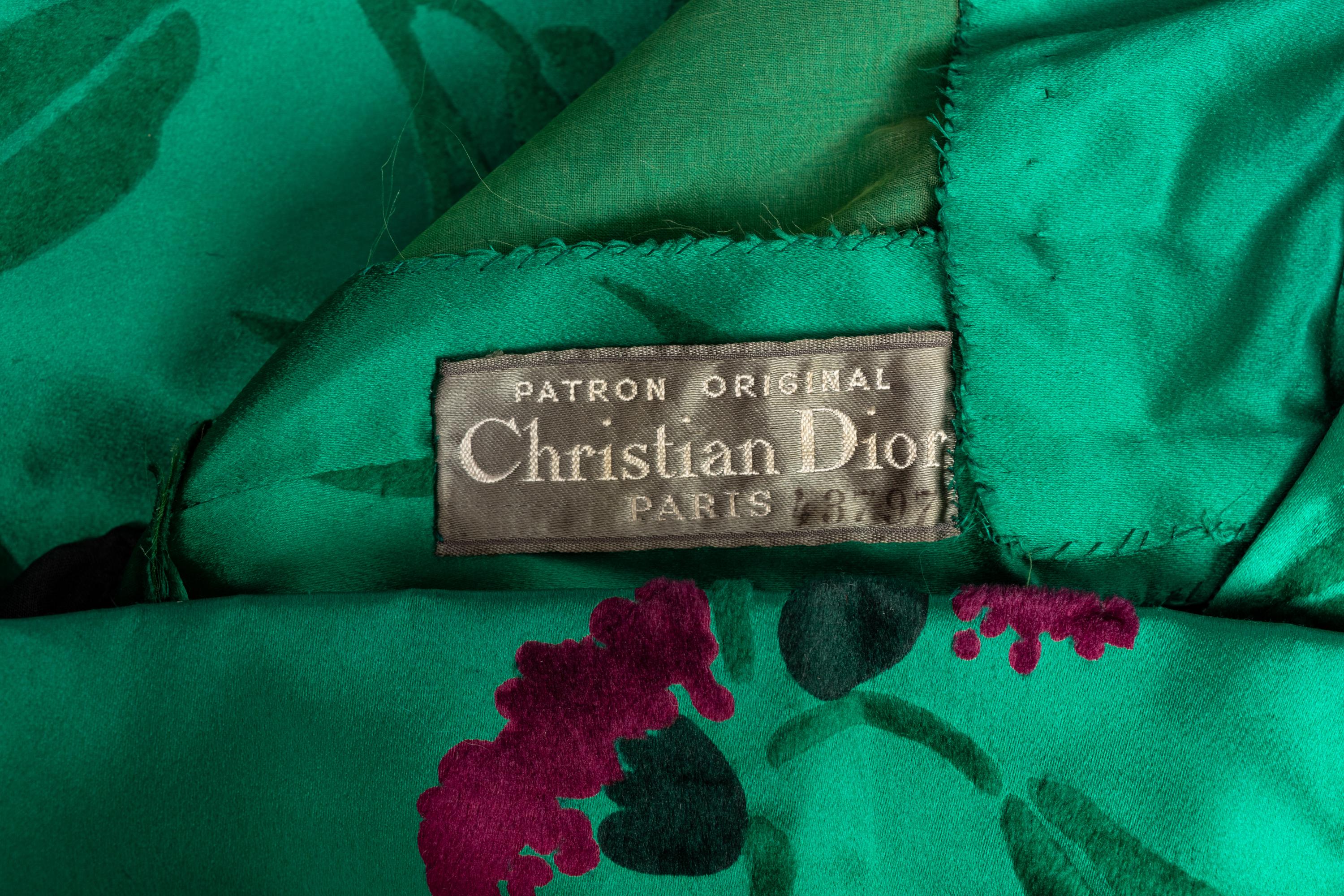 Christian Dior Patron Original Dress, 1960s