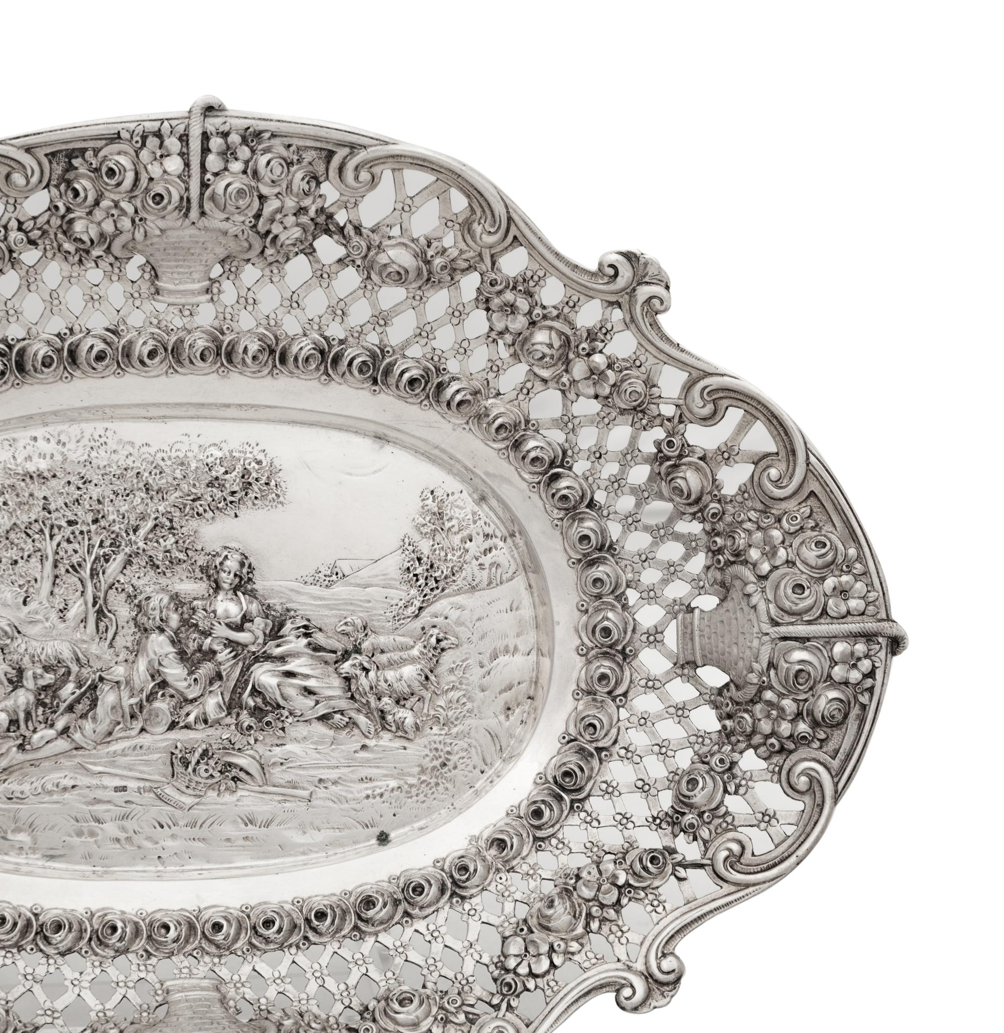 A Group of English and American Silver Table Articles