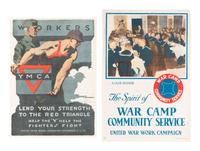 [WORLD WAR I]. A group of 9 posters advertising the United War Work Campaign of 1918, comprising:
