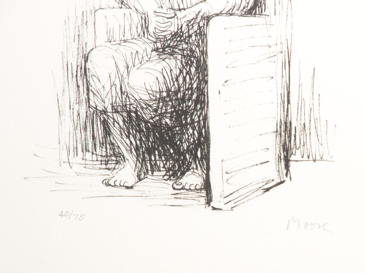 Seated Woman in Armchair