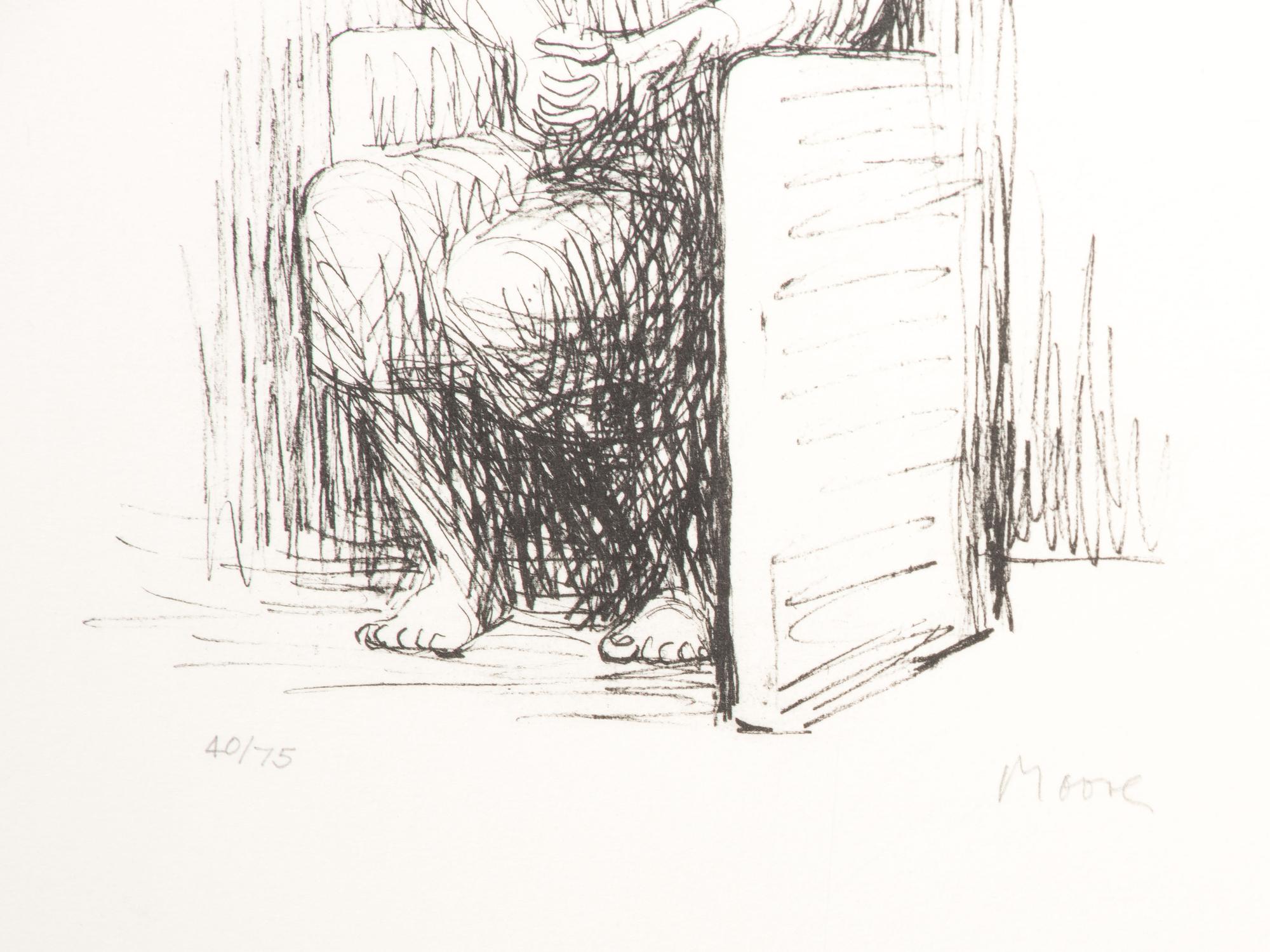 Seated Woman in Armchair