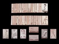 A Collection of Over 165 1947-66 Baseball Exhibit Cards Including Multiple Hall of Famers