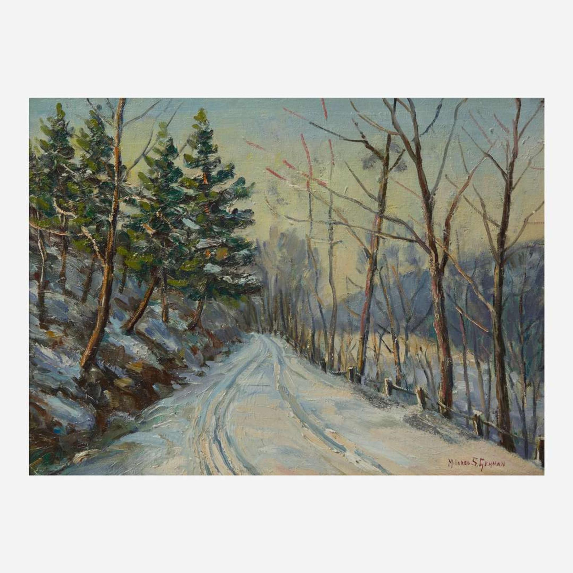 Mildred S. Gehman (American, 1908–2006) River Road