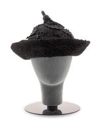 Two Oscar de la Renta Hats and One Sarli Hat, 1980-2000s