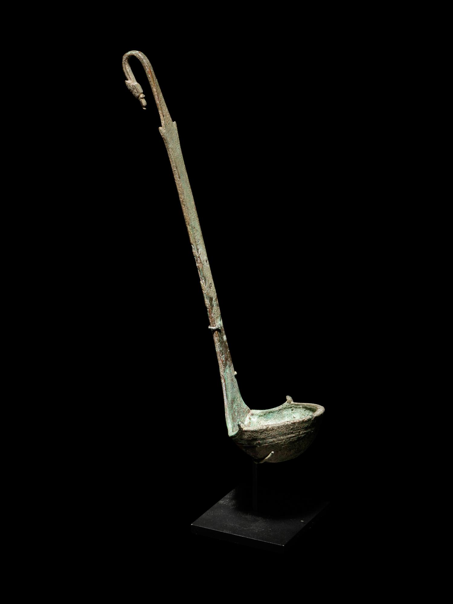 A Pair of Roman Bronze Ladles