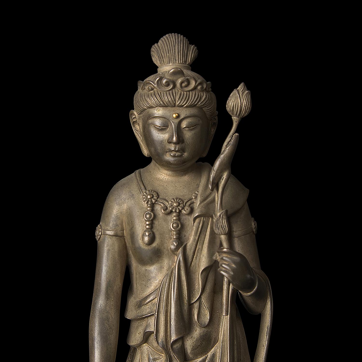 Takamura Koun (Japanese, 1852-1934) 日本高村光雲（1852-1934）製銅觀音立像
