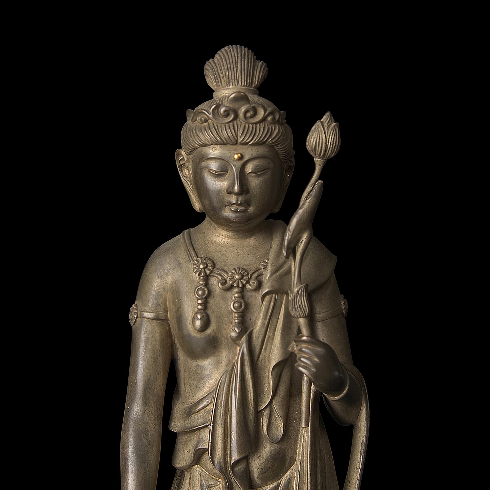 Takamura Koun (Japanese, 1852-1934) 日本高村光雲（1852-1934）製銅觀音立像