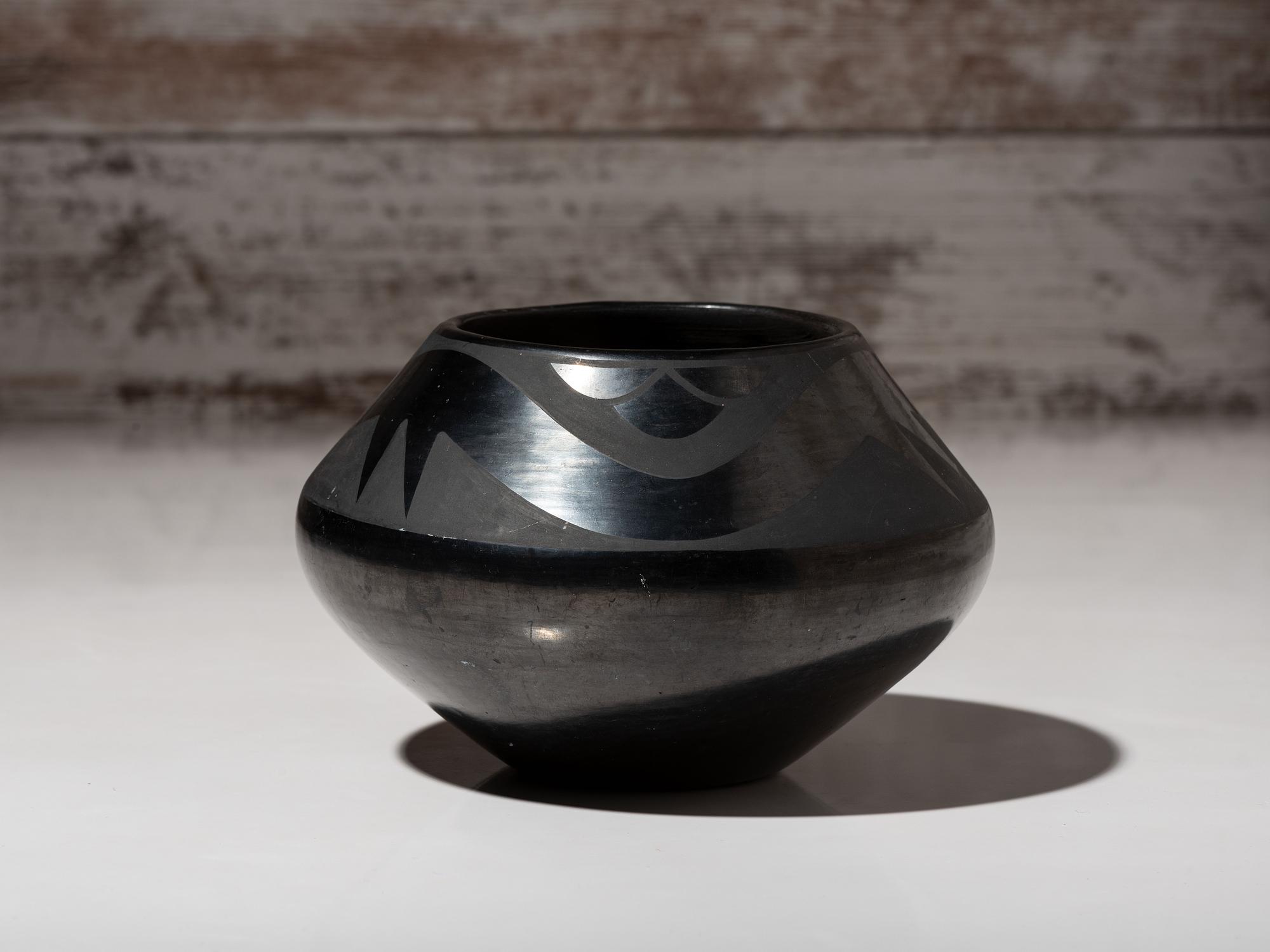 Blackware Pottery Jars, 1920-1925