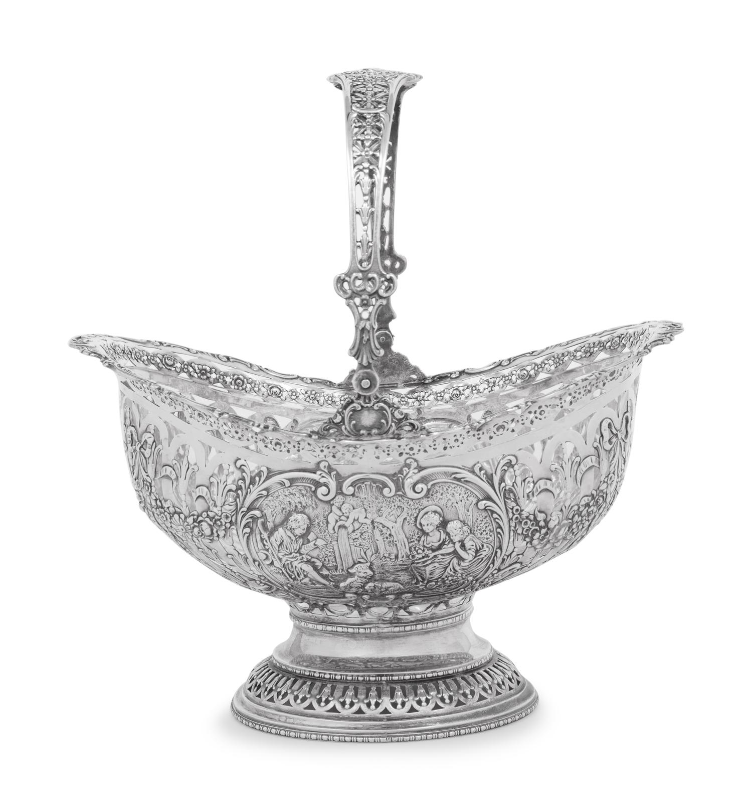 A German Silver Basket