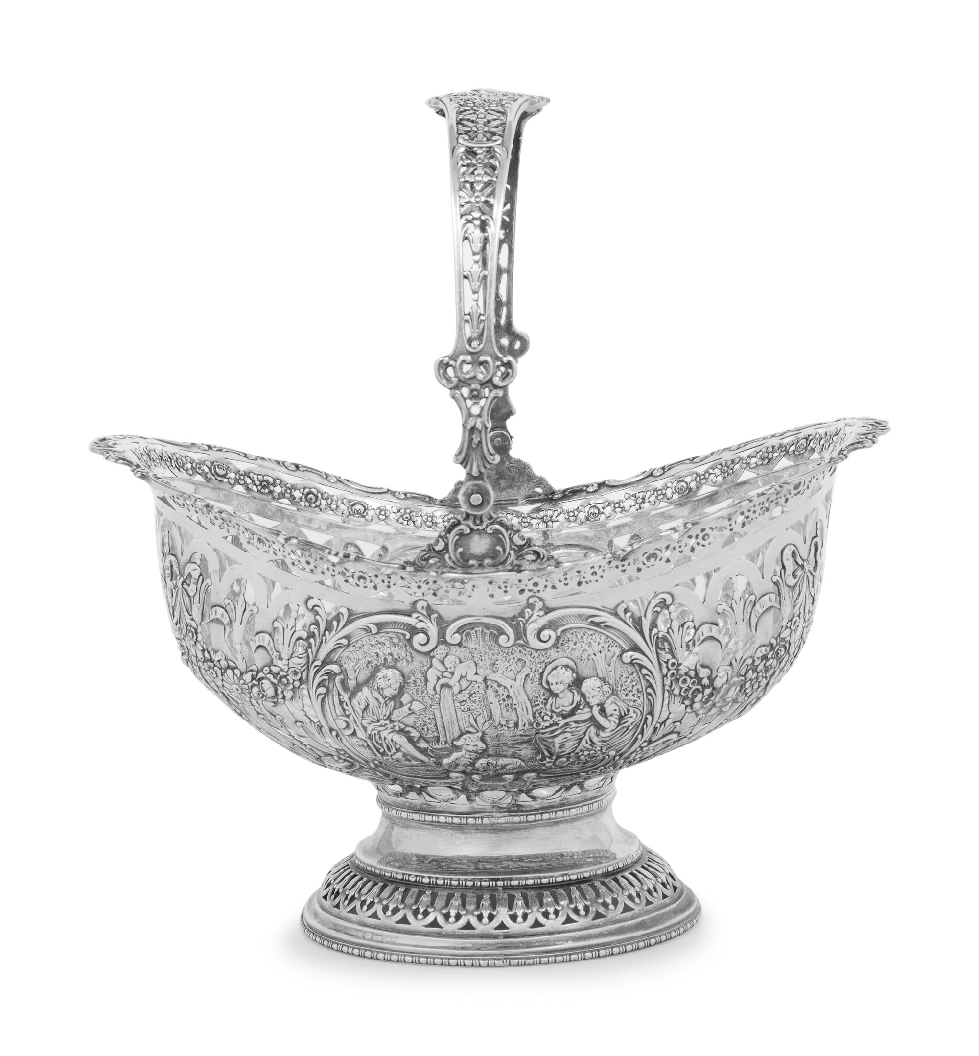 A German Silver Basket