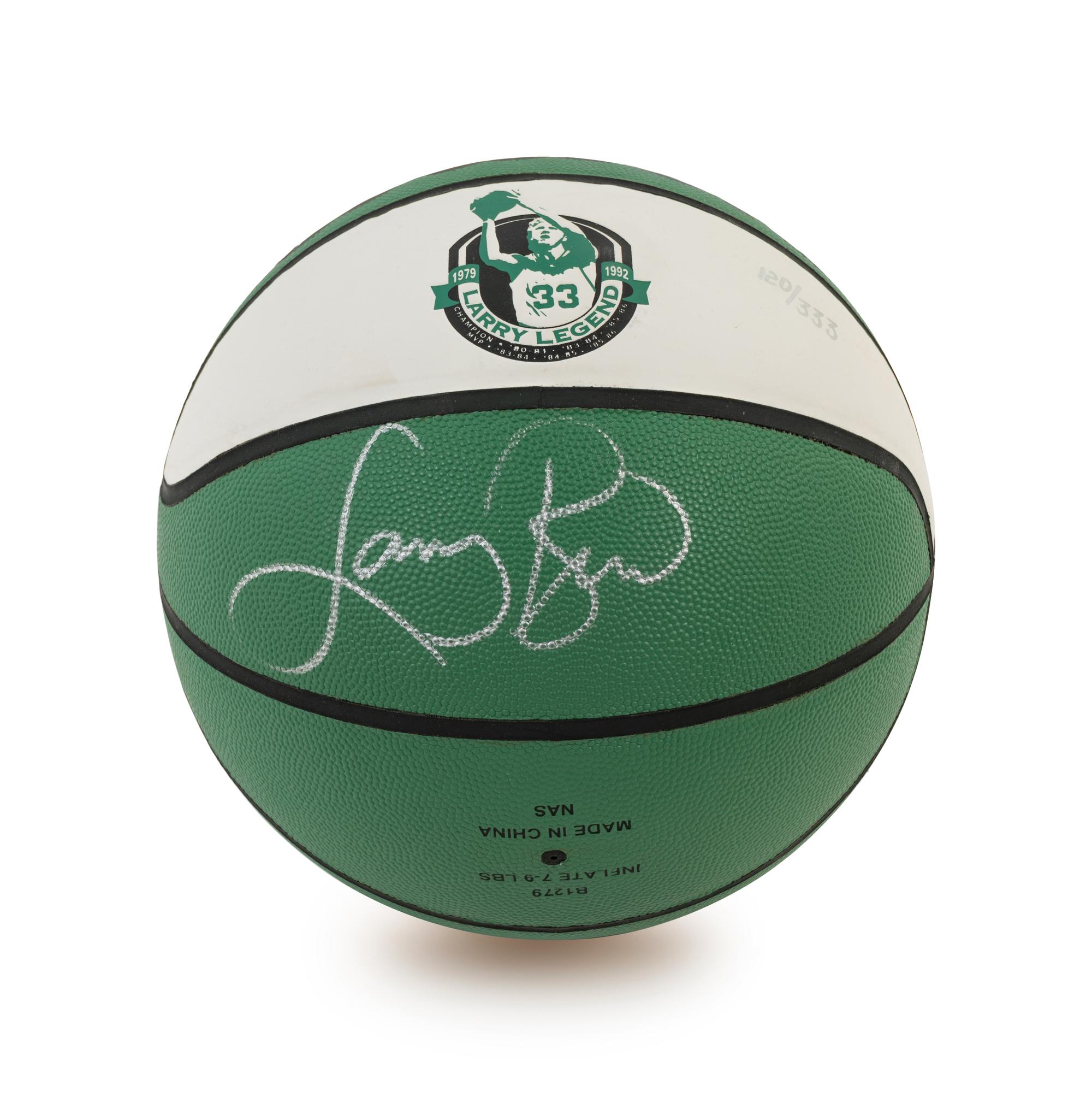 A Larry Bird Signed Autograph 1992 Larry Legend Limited Edition Basketball (Upper Deck Authenticated),