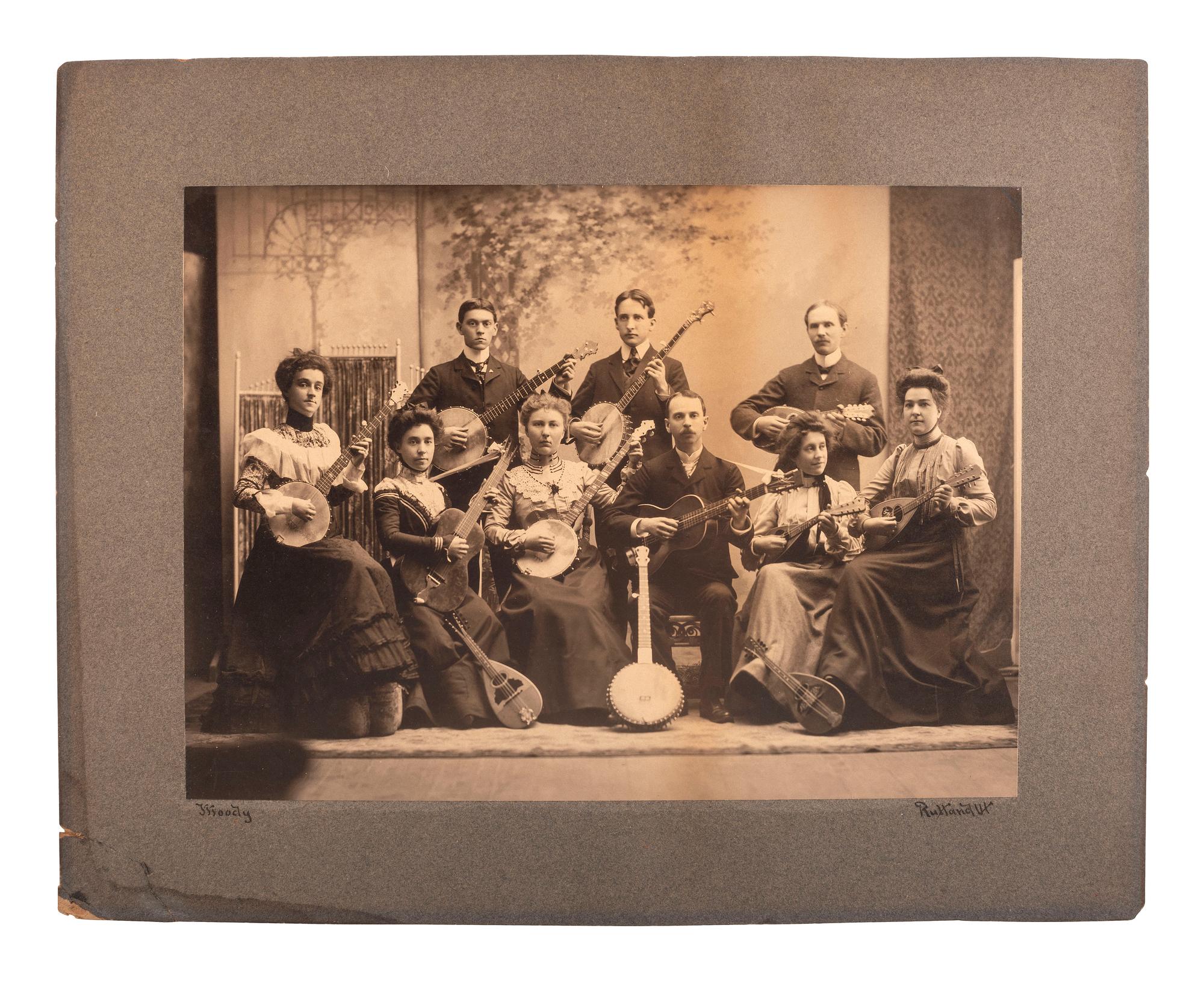 [EARLY PHOTOGRAPHY]. A large group of approx. 50 photographs, including tintypes and albumen photographs.