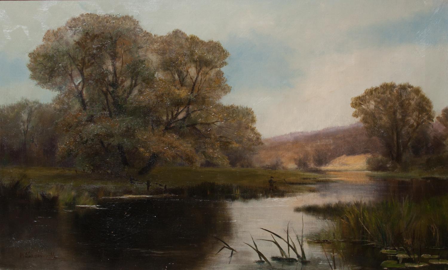 English School, (Late 19th/early 20th century), River Landscape