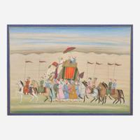 Ustad Haji Muhammad Sharif 莫臥爾王朝畫一幅 (Pakistan b.1889-d.1978)