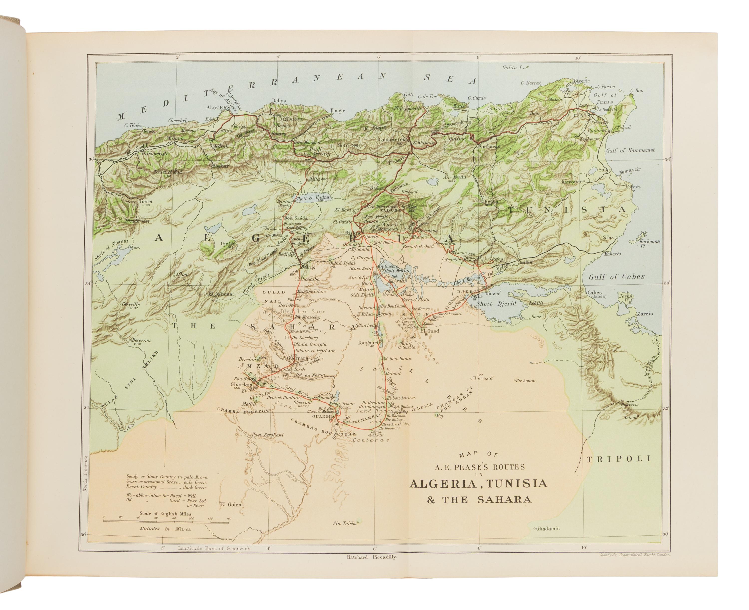 [Travel & Exploration] Pease, Alfred Edward, Sir (1857-1939). Travel & Sport in Africa. London: Arthur L. Humphreys, 1902.