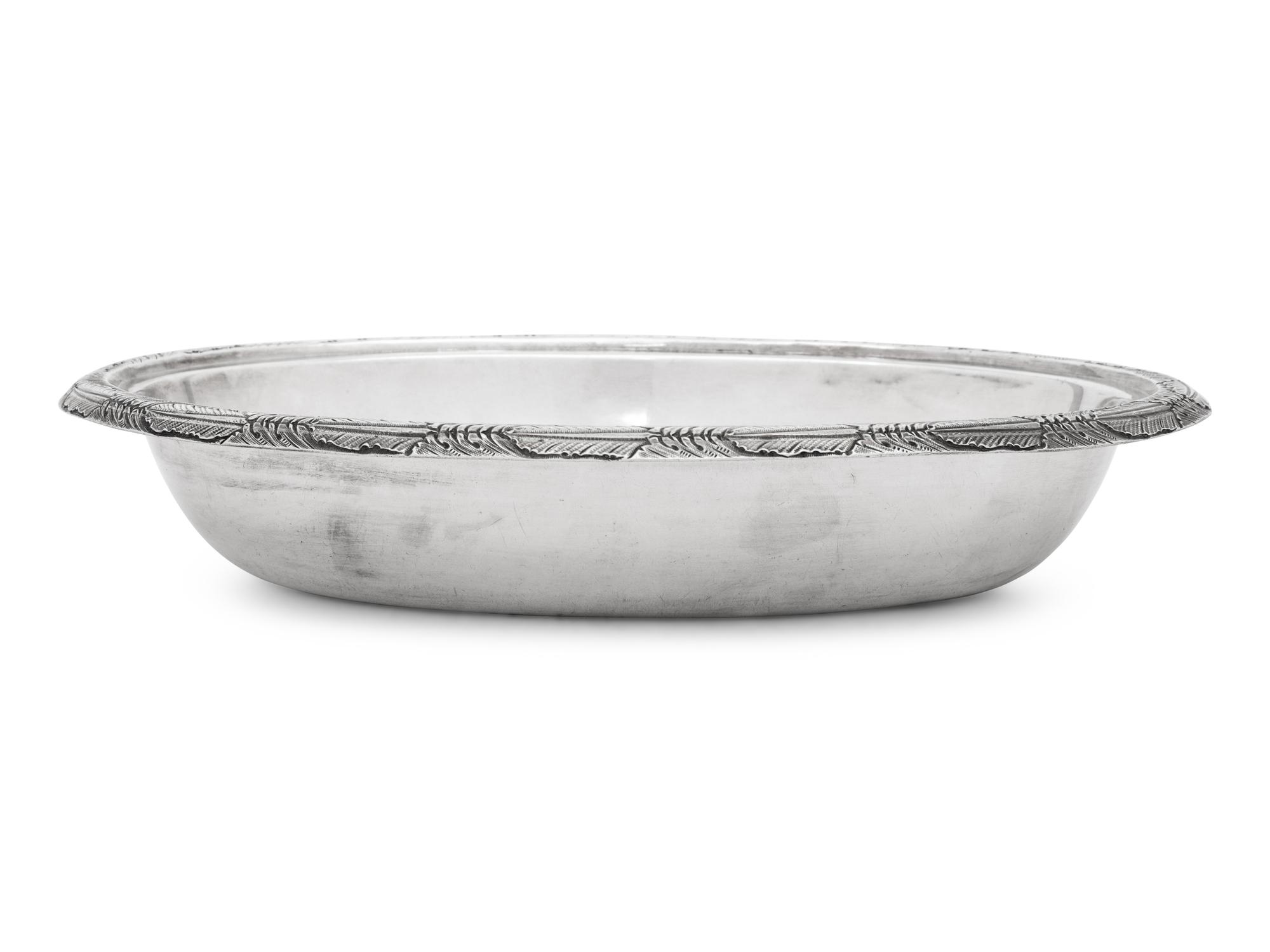 An S. Kirk and Son Silver Serving Bowl