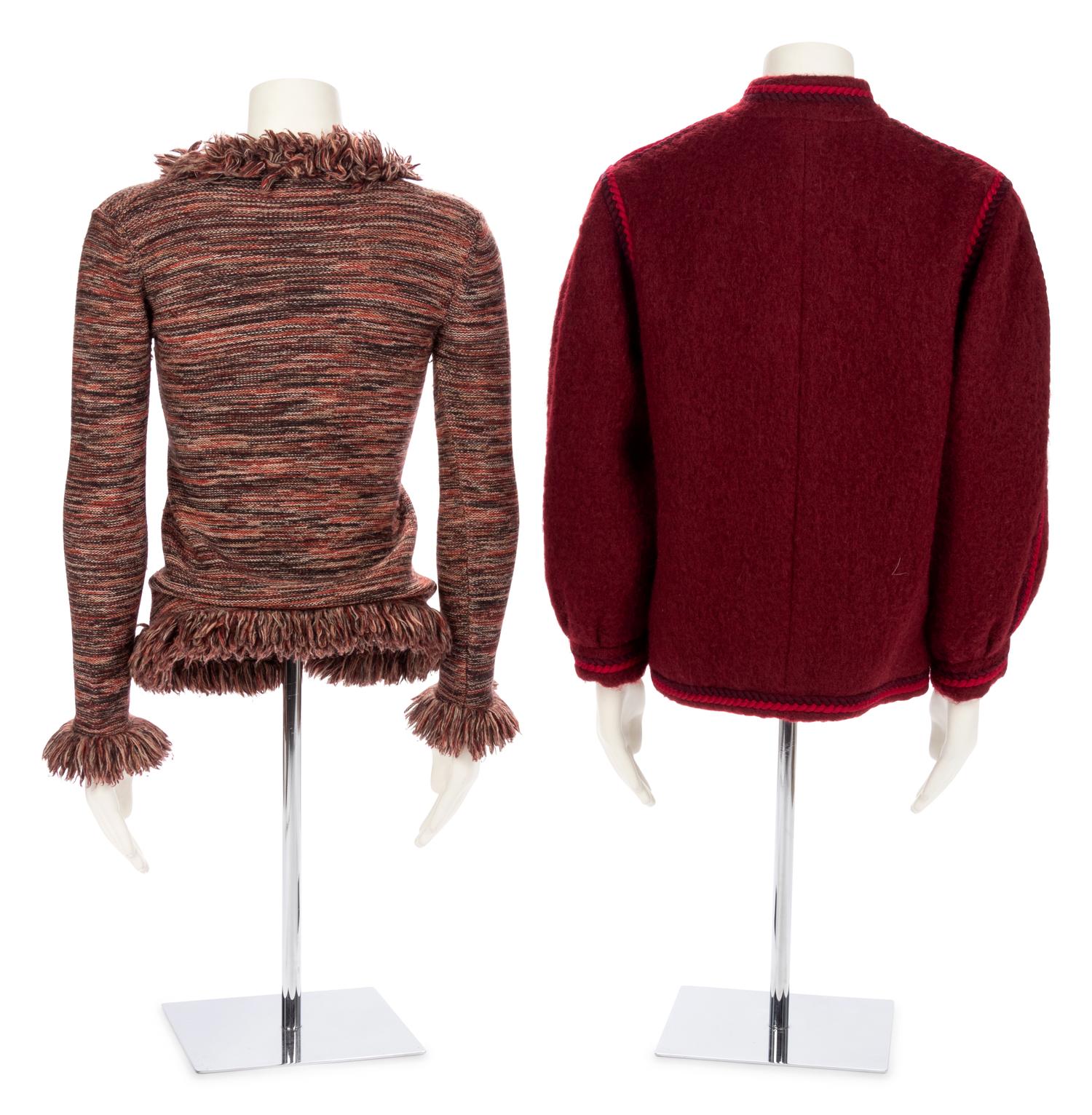 Two Yves Saint Laurent Wool Jackets, 1980-90s