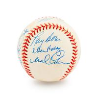 A Group of 19 Los Angeles Angels Signed Baseballs,
