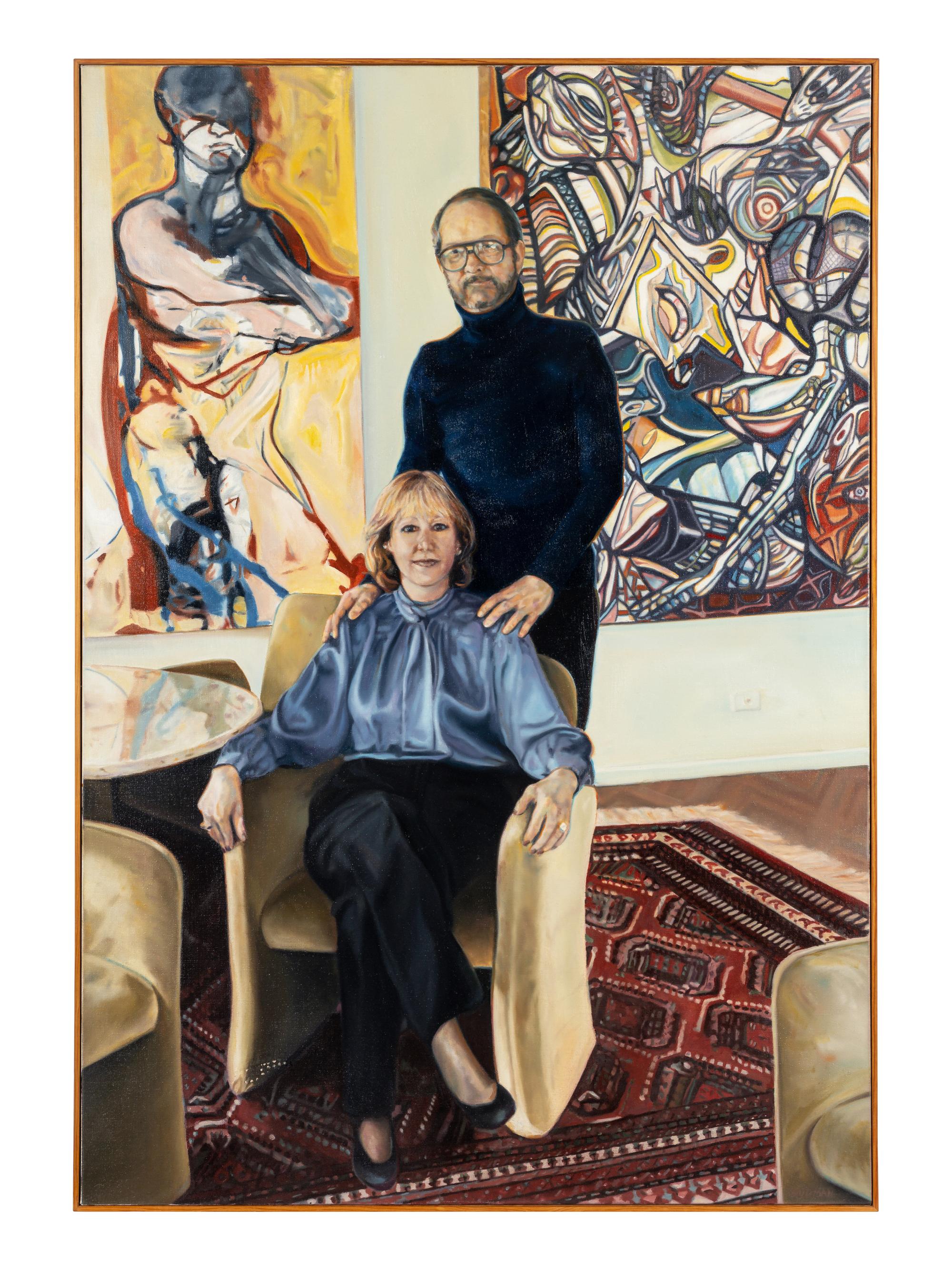 Portrait of Jim and Edie Cloonan , 1985