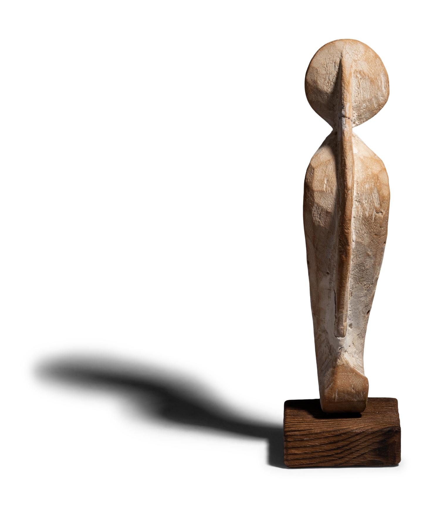 An Egyptian Wood Uraeus