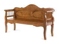 A French or Italian Provincial Pine Bench