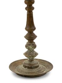 An Indian Brass Kerala Oil Lamp
