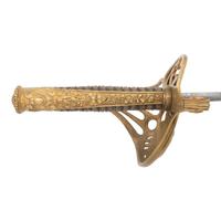 French Hilted Non-Regulation Imported Officers Sword Presented to Major James Plimpton - 3rd NH Volunteers, KIA at Deep Bottom Run with CDV