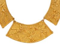 JEAN MAHIE, HIGH KARAT GOLD NECKLACE