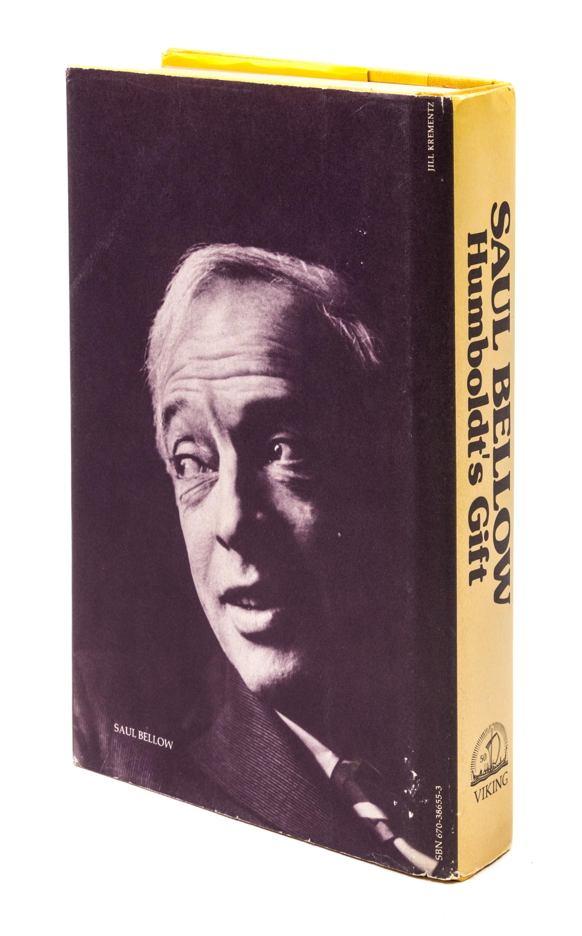 BELLOW, SAUL. Humboldt's Gift. NY, 1975. First edition, signed.