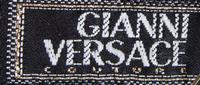 A Gianni Versace Silk Print Shirt, Size 44.