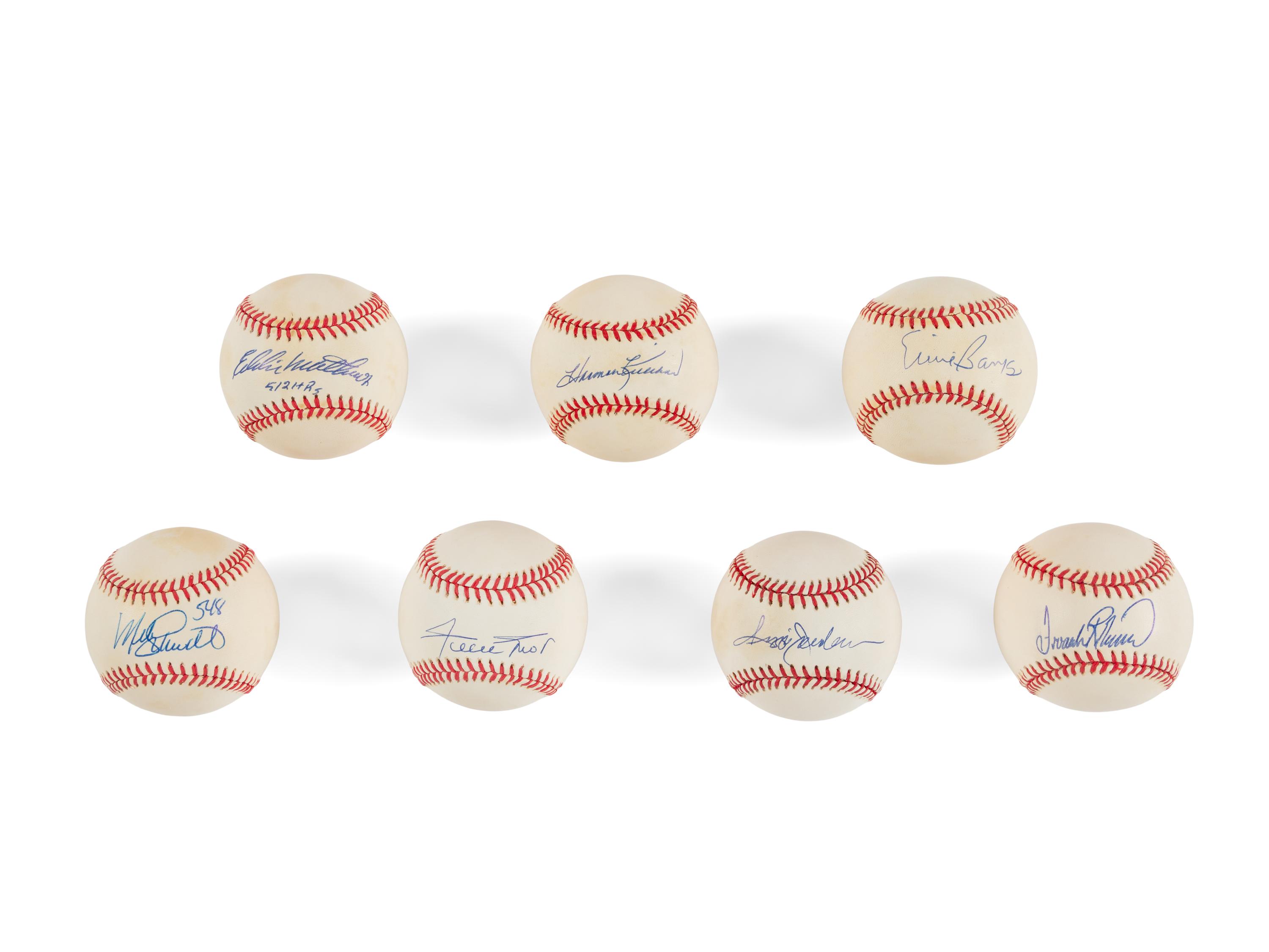 A Collection of 500 Home Run Club Member Single Signed Autograph Baseballs - Beckett Authentication Services (7)