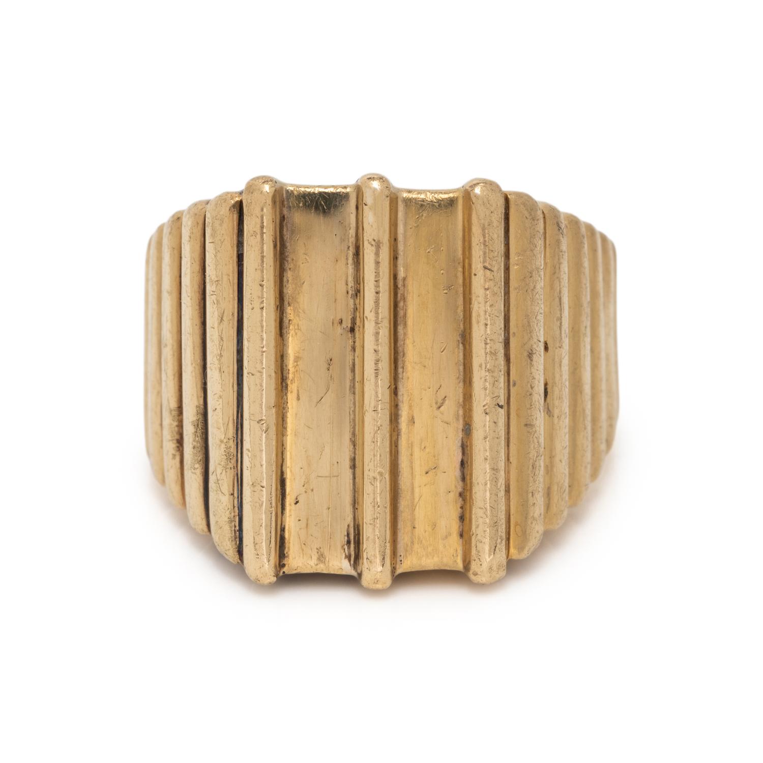 YELLOW GOLD RING