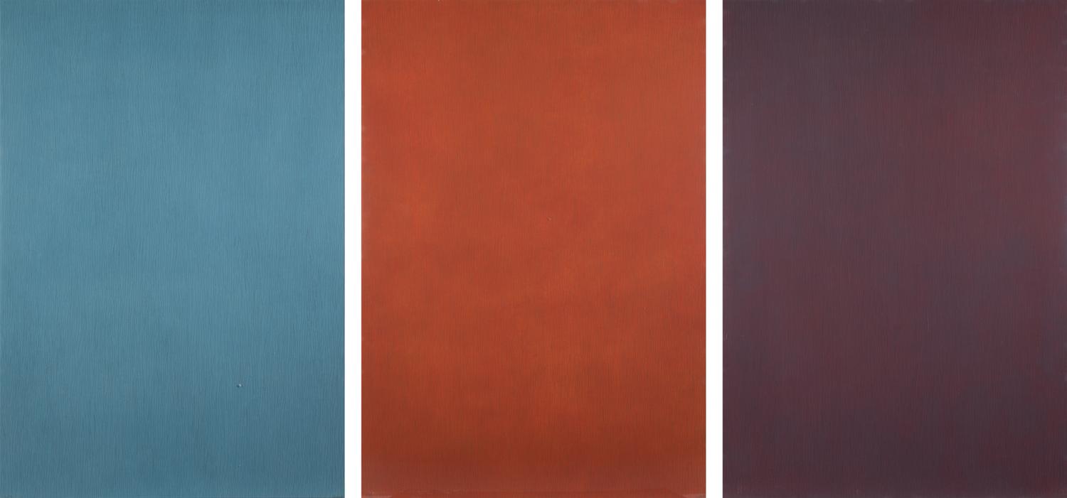 Vertical Lines Not Straight Not Touching on Color (plate numbers 1, 2, and 5 from the portfolio of six)