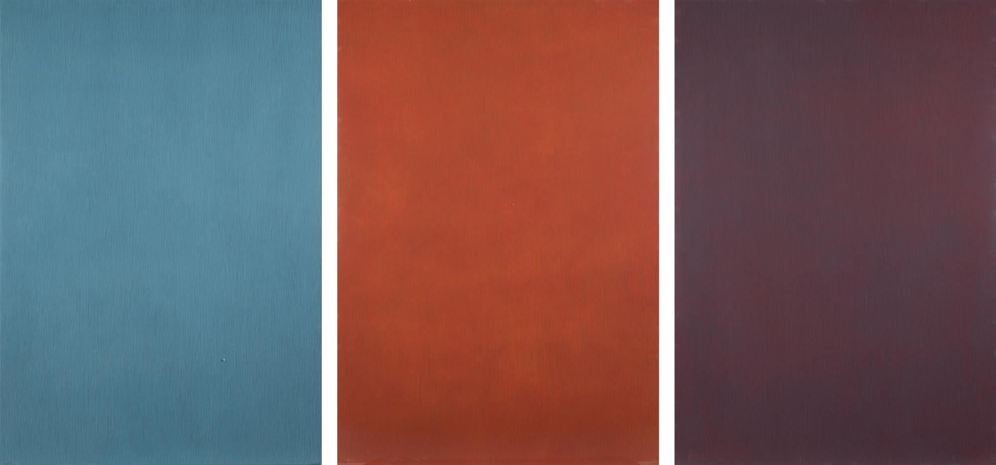 Vertical Lines Not Straight Not Touching on Color (plate numbers 1, 2, and 5 from the portfolio of six)