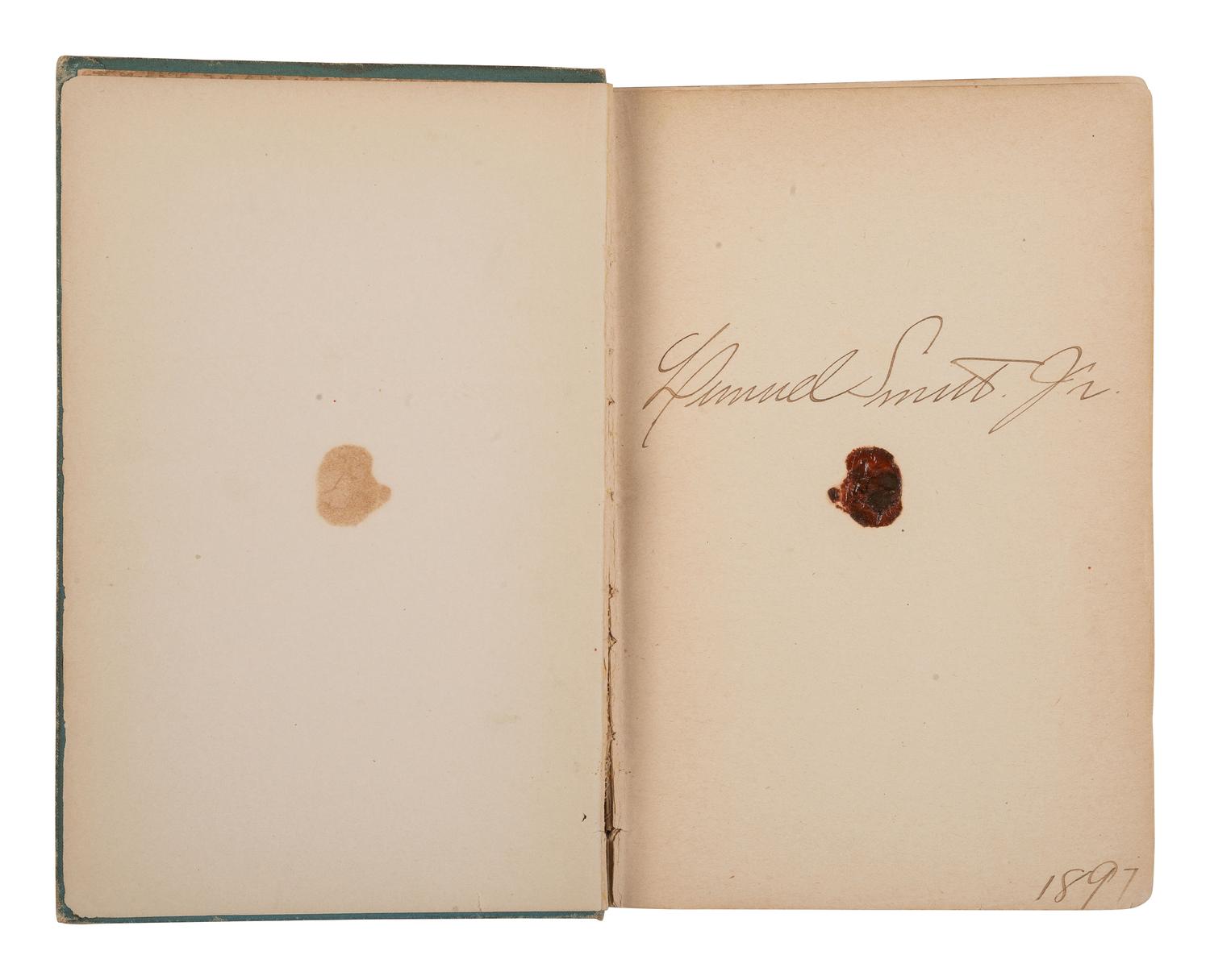 [WYOMING TERRITORY]. Letter archive of Wyoming Stock Growers Association member Lemuel C. Smith, Jr. (1857-1930) including descriptions of Cheyenne and the Wyoming cattle industry, ca 1866-1928.