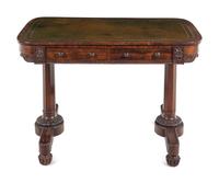 A Regency Rosewood Writing Table