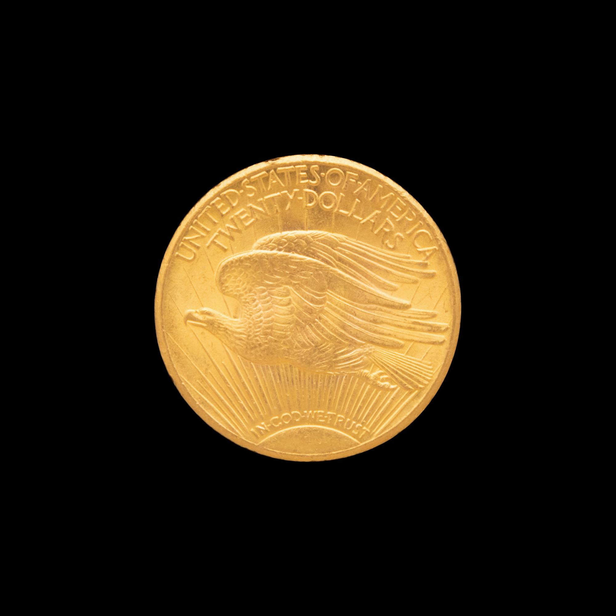 A 1926 Saint-Gaudens $20 Gold Coin