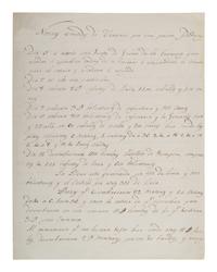 [MEXICAN-AMERICAN WAR]. A Mexican spy delivers an accounting of "enemy" troops, April 1847.