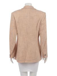 Chanel Pink Windowpane Jacket, Spring 1998