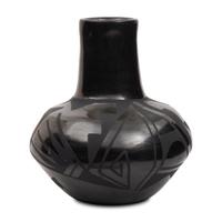 Blackware Pottery Vase