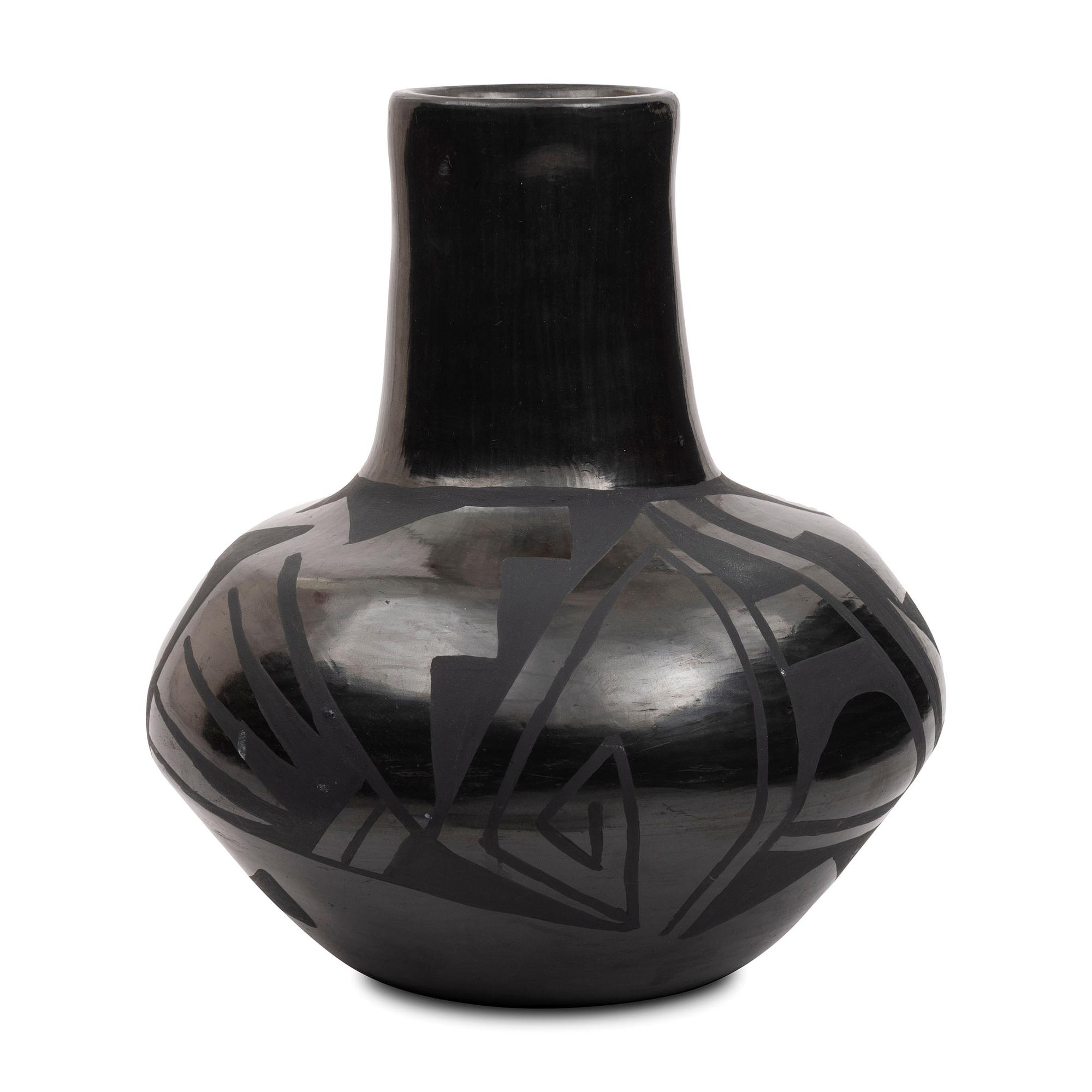 Blackware Pottery Vase