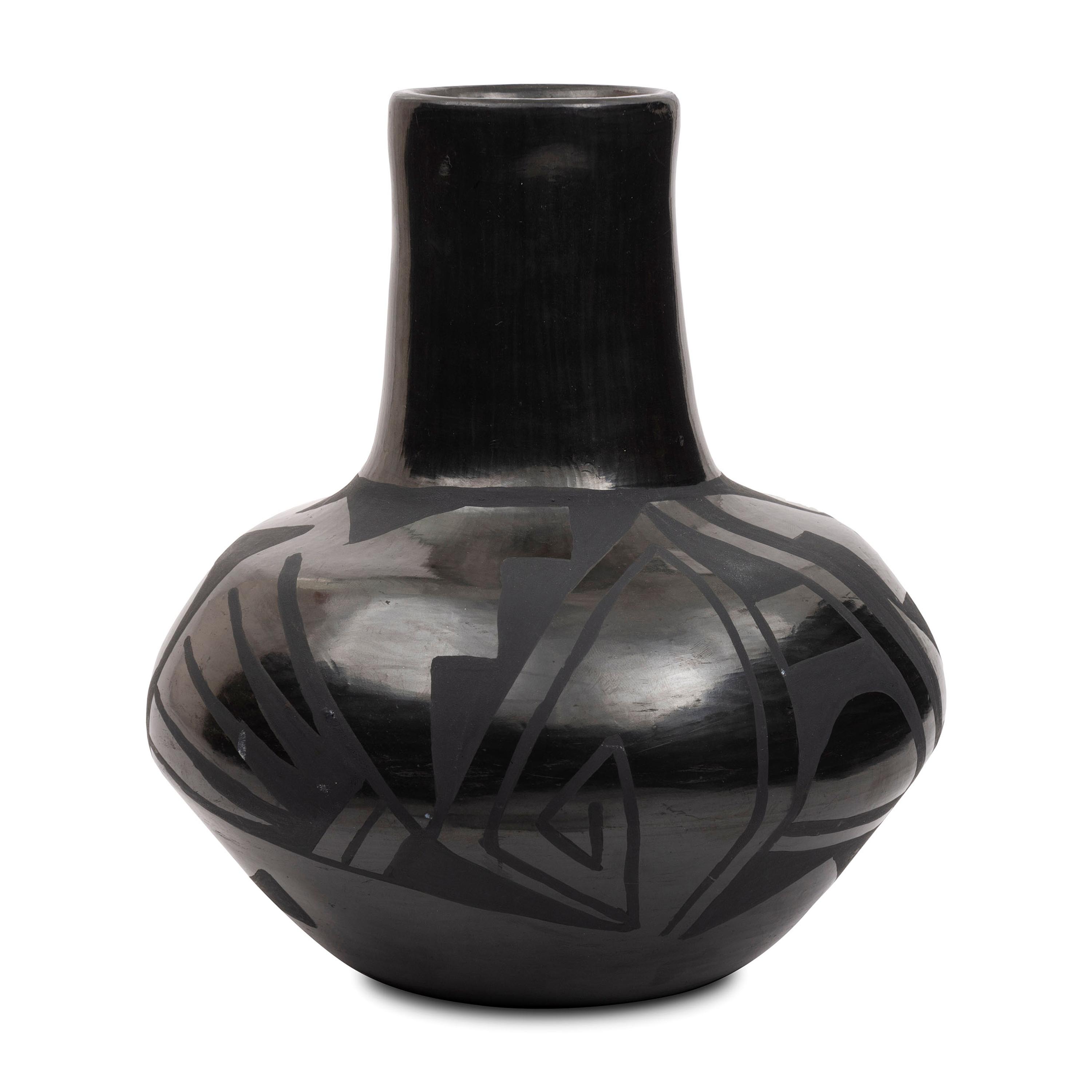 Blackware Pottery Vase