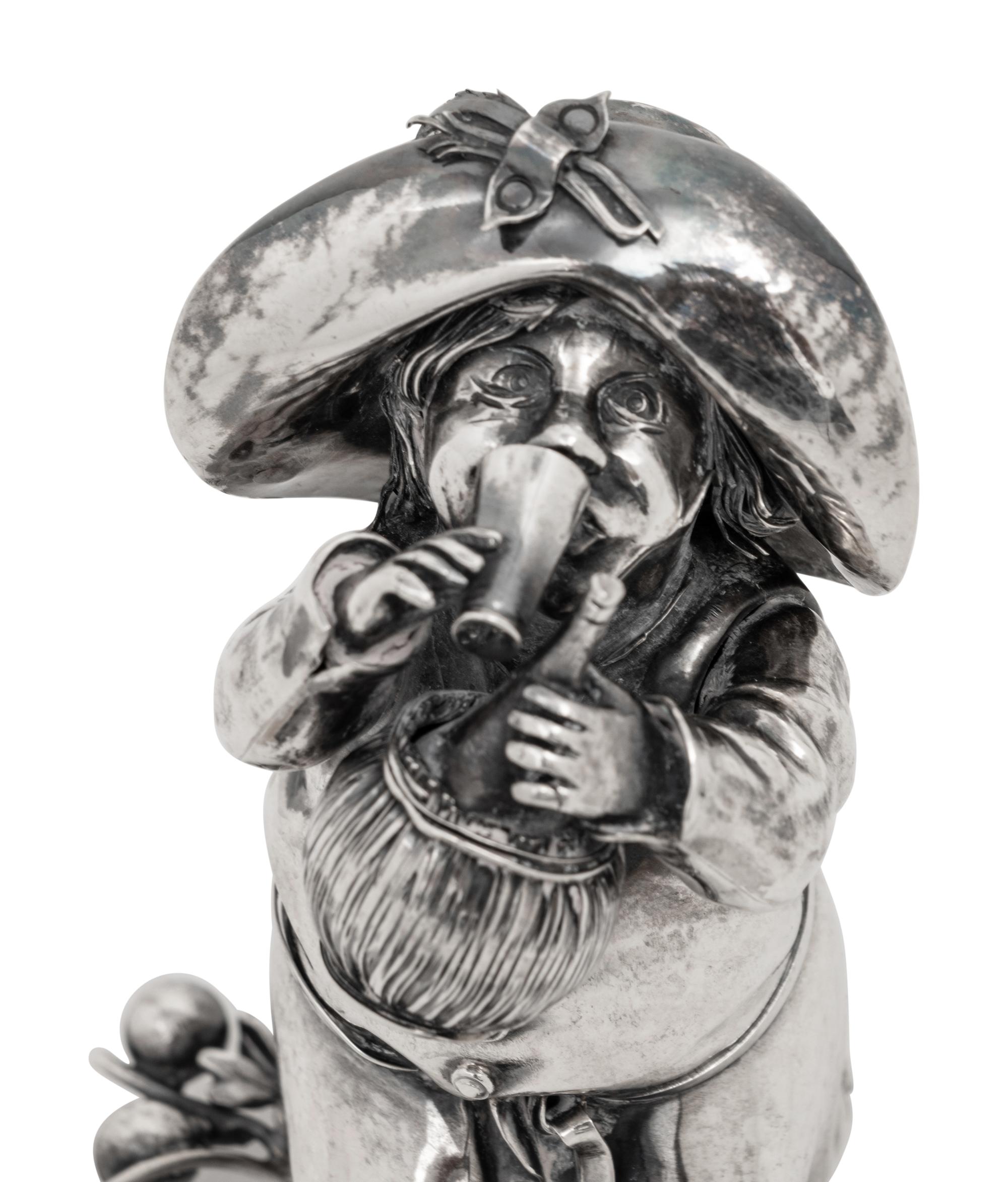 A Buccellati Silver Figure