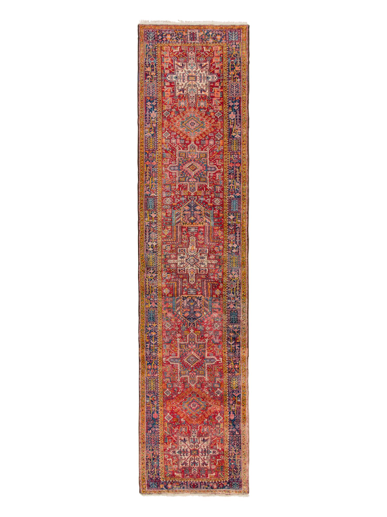 A Heriz Wool Runner