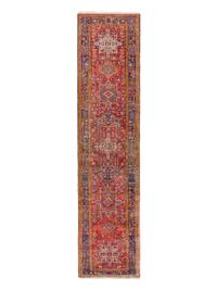 A Heriz Wool Runner